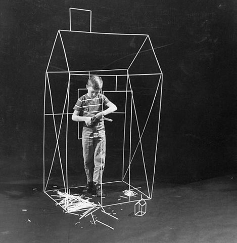 Peter Stackpole – Boy with toys (1956)