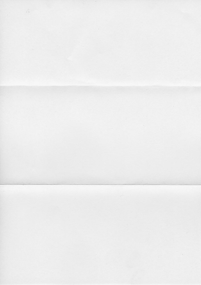 Folded paper