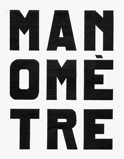 A.M. Cassandre Manomètre