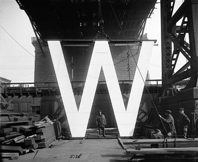 W