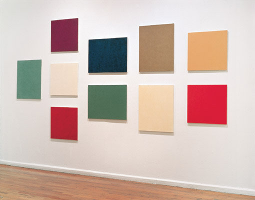 Marcia Hafif — Oil Studies (1973/74)