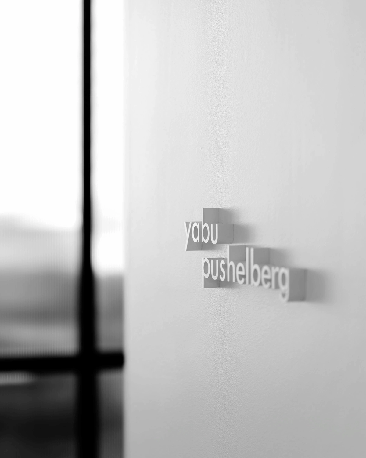 Yabu Pushelberg Signage Side